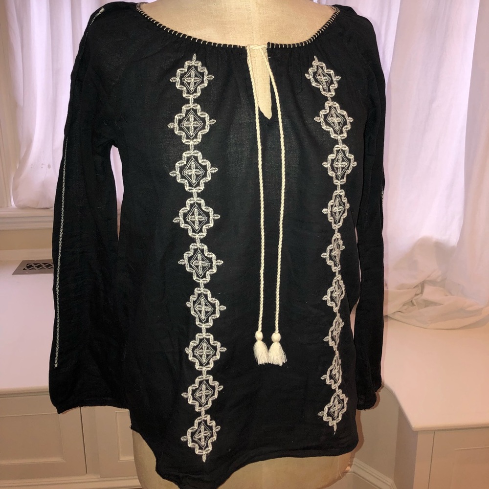 Long sleeve blouse